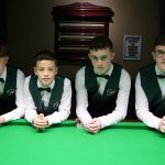 2018 under 16 Irish Snooker Team with Leone Crowley